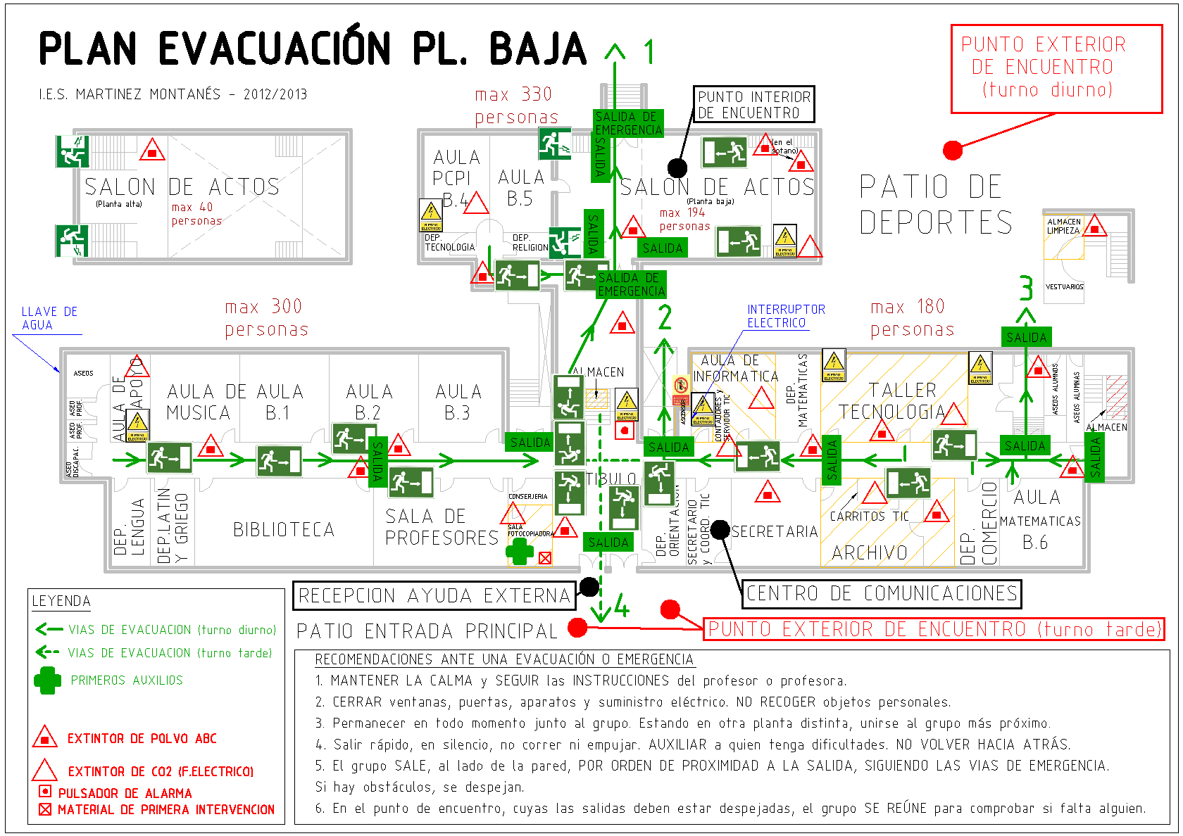 PAE_-_VP0_-_Plano_evacuacion_-_planta_baja