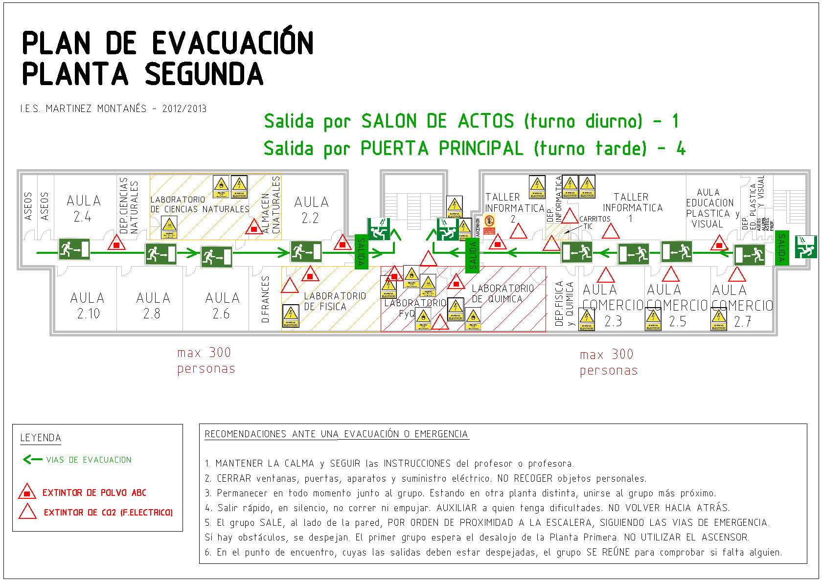 PAE_-_VP2_-_Plano_evacuacion_-_planta_segunda